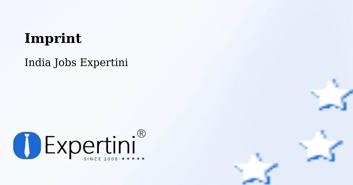 Imprint – Kasara - India Jobs Expertini